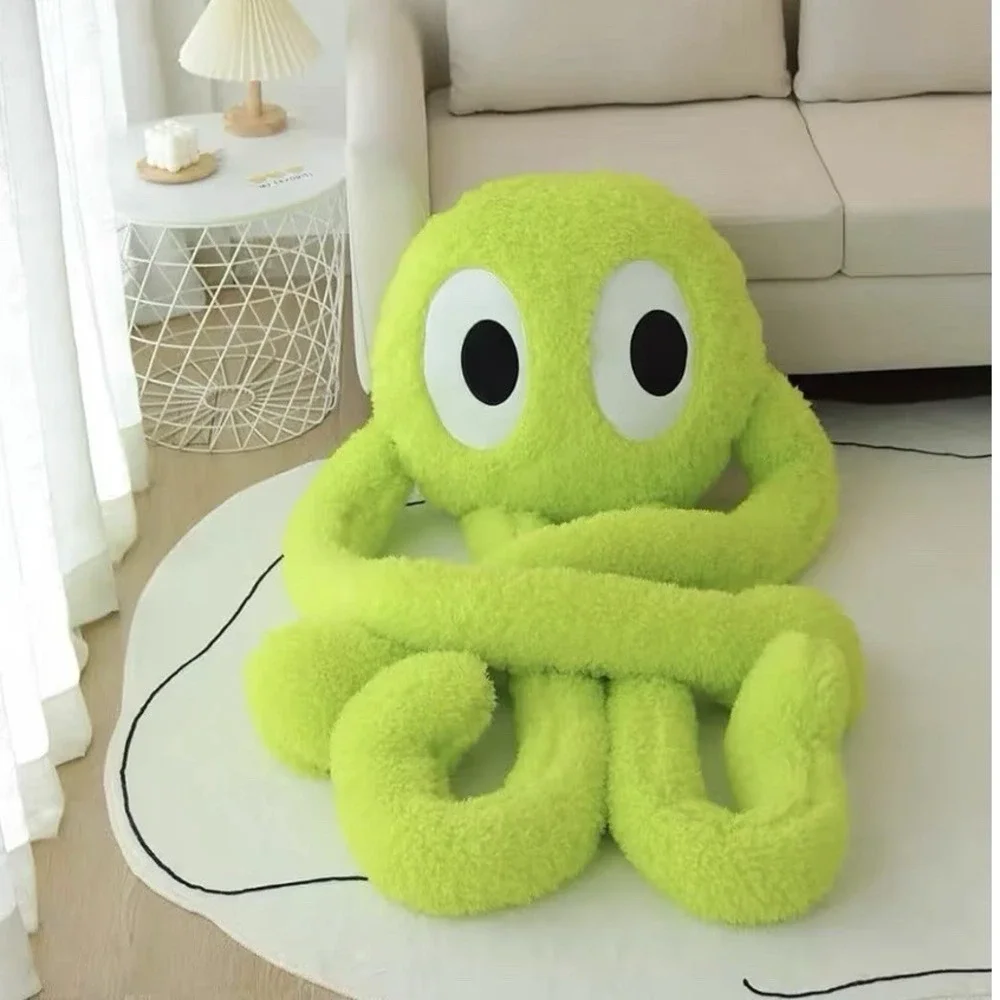 Long‎ Legs Octopus, Large Stuffed Animal  39 inches, High Green  Plush Toys